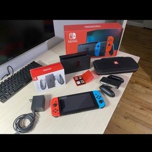 Nintendo V2 with games